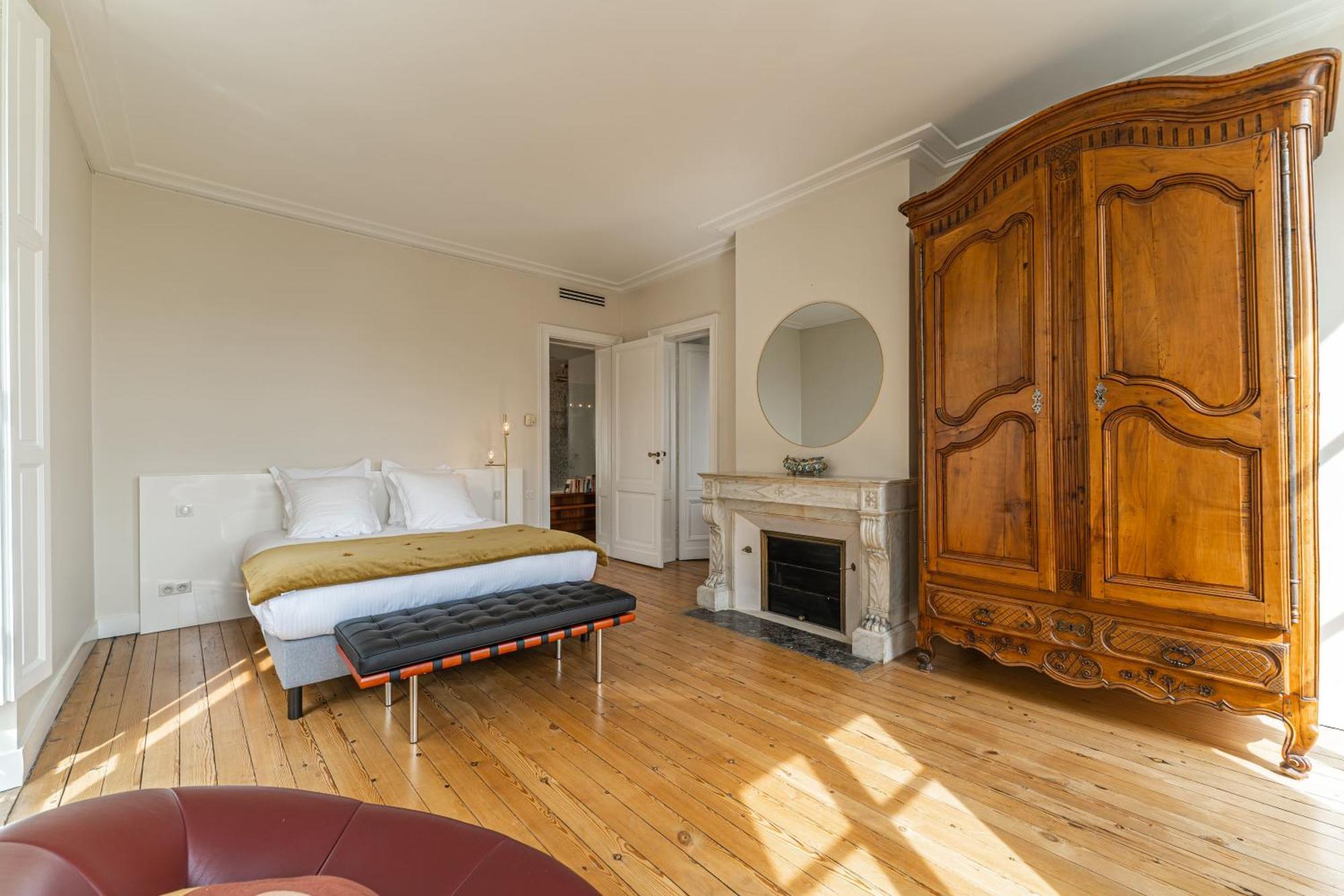 Appartement Luxe Avec Climatisation Parking Vue Exeptionnelle Bordeaux Exterior foto